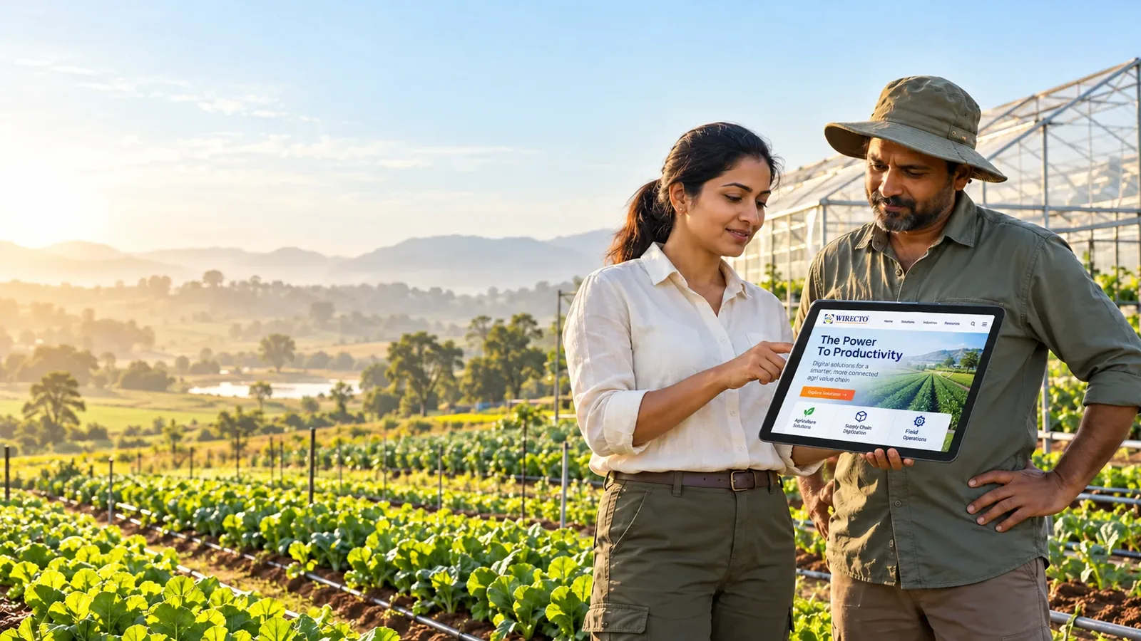 Agriculture software development - Wirecto team at work