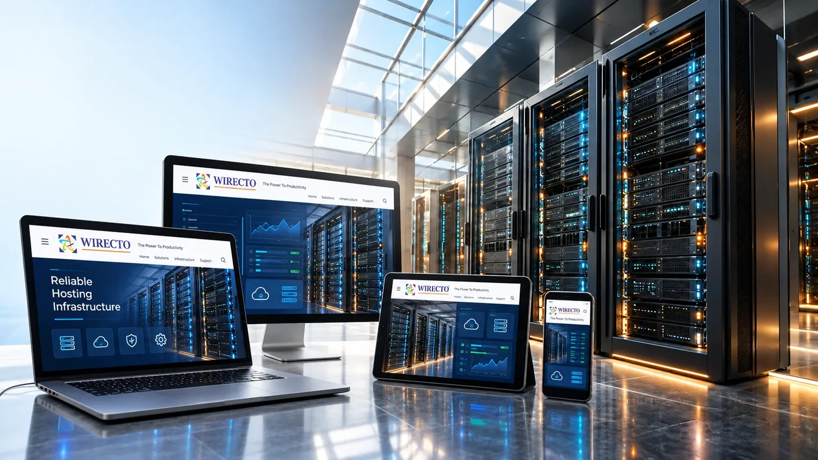Domain registration and web hosting India - Wirecto team at work