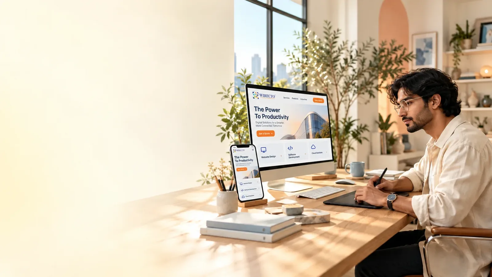Website design that loads fast, ranks well and converts - Wirecto Technologies