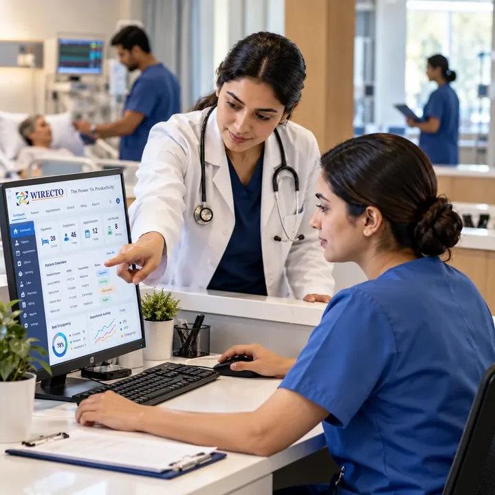 Hospital Management Software by Wirecto