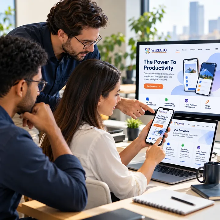 Mobile App Development by Wirecto Technologies
